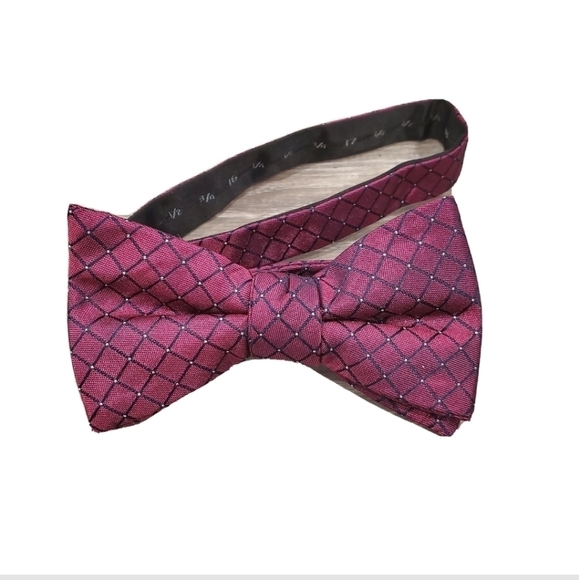 NWT Alfani Mens Malone Satin Pocket Square and Tie - Picture 4 of 5